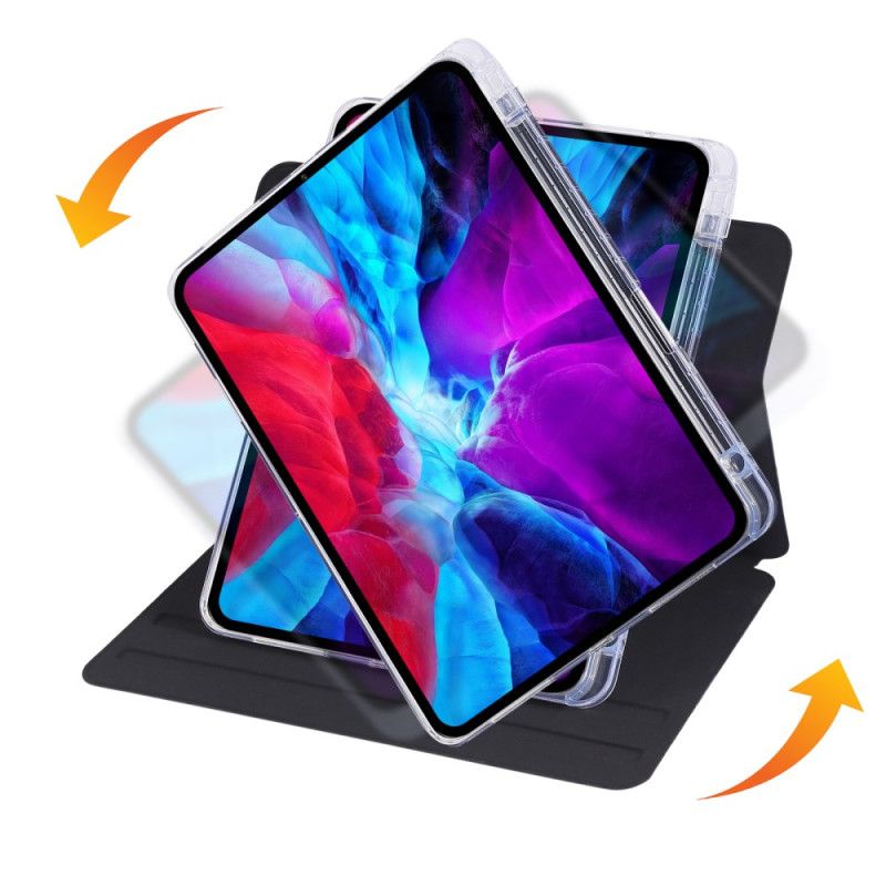 Etui iPad (2025) Aftagelig Og Roterende Magnetisk Stativ