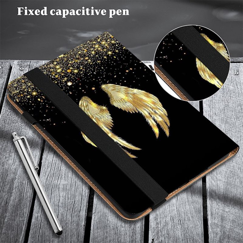 Etui iPad (2025) Guldvinger