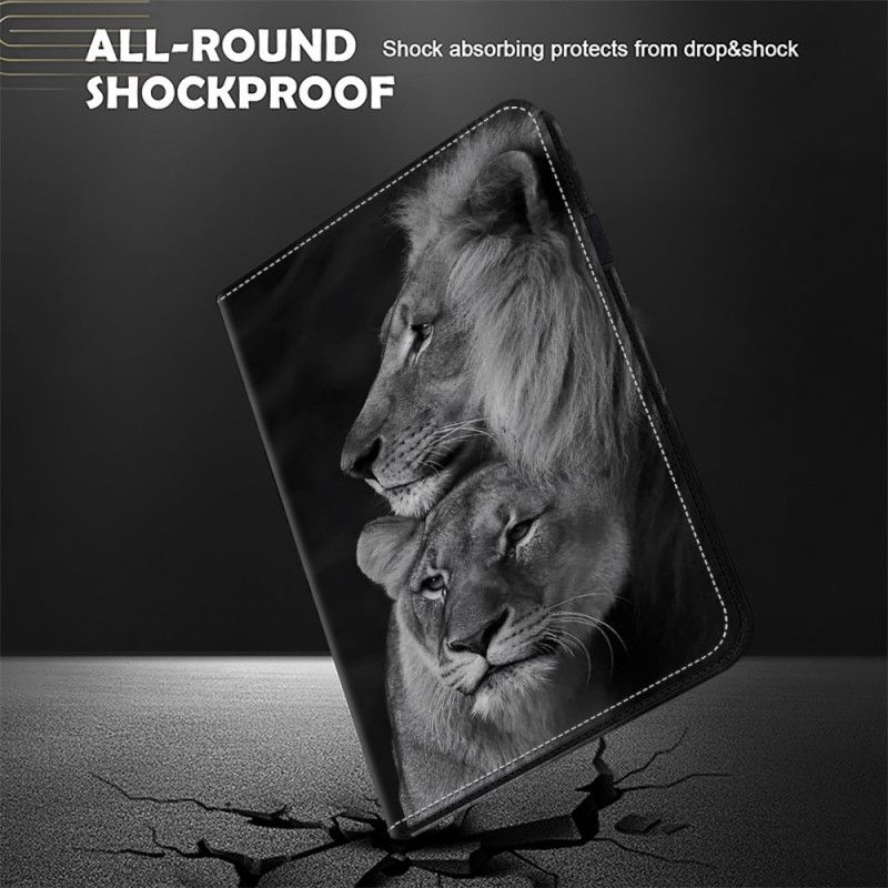 Etui iPad (2025) Løvepar