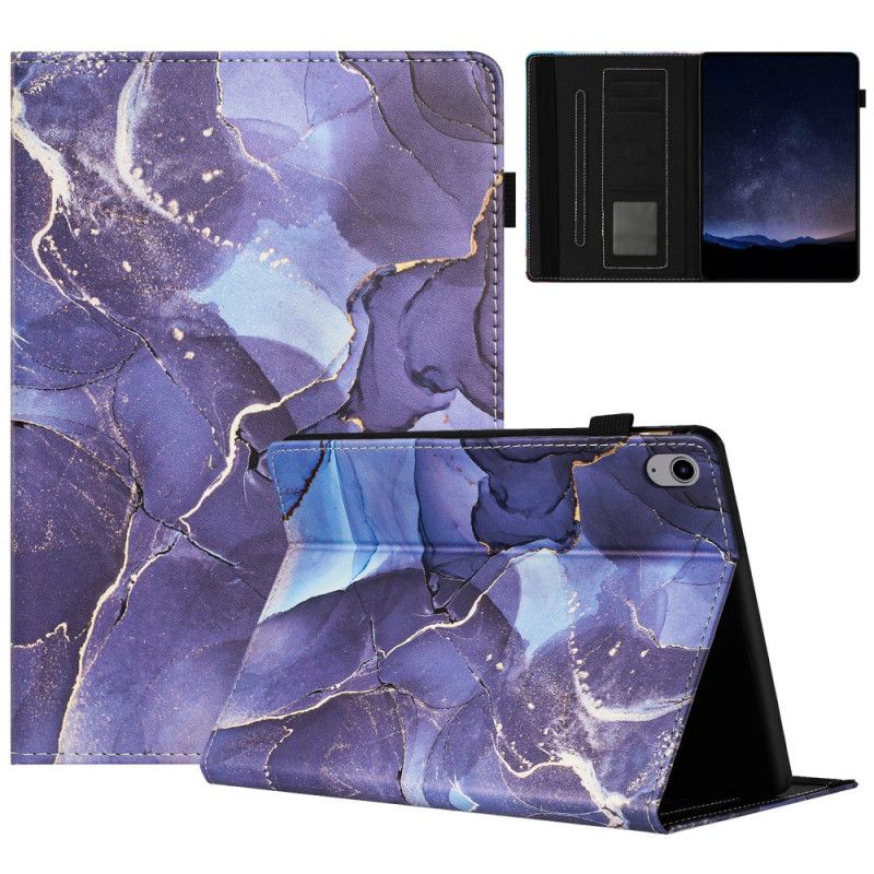 Etui iPad (2025) Marmorstil