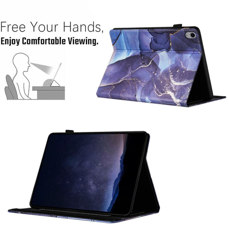 Etui iPad (2025) Marmorstil