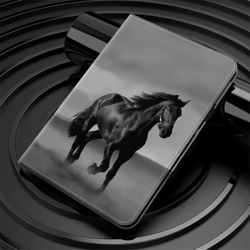 Etui iPad (2025) Sort Hest