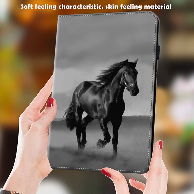 Etui iPad (2025) Sort Hest
