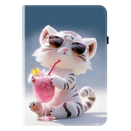 Etui iPad (2025) Tegneserietiger