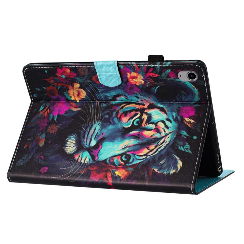 Etui Til iPad (2025) Farverig Tiger