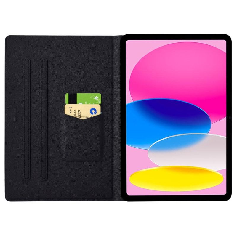 Flip Cover iPad (2025) Gylden Ananas