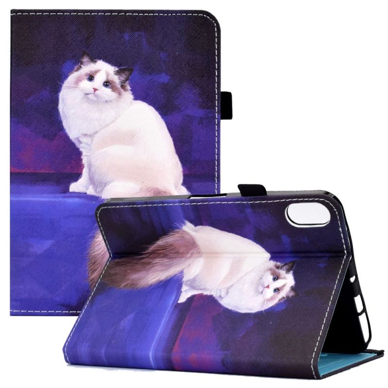Flip Cover iPad (2025) Hvid Kat