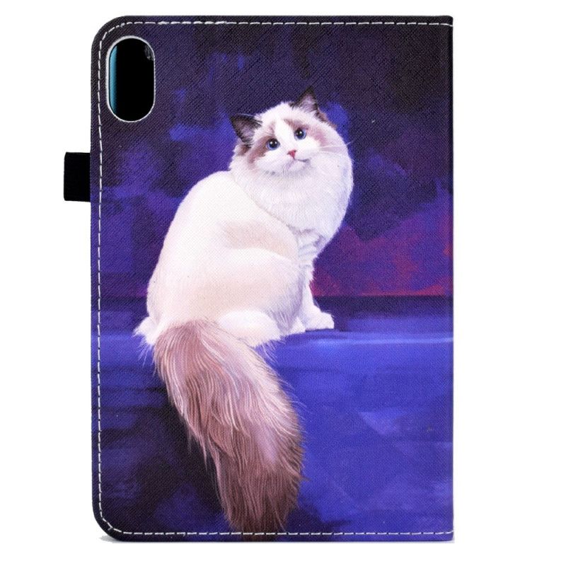 Flip Cover iPad (2025) Hvid Kat