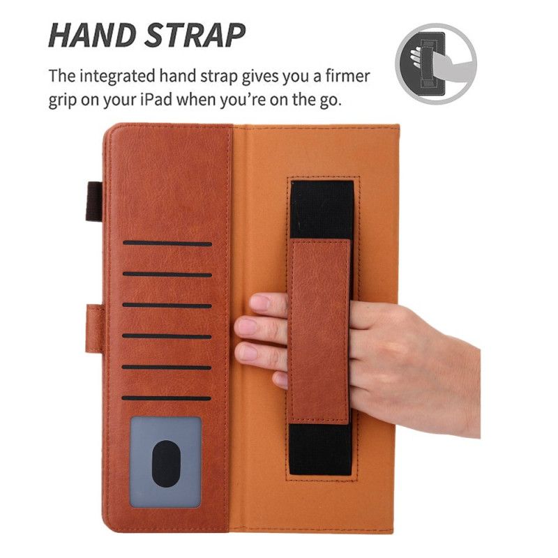 Flip Cover iPad (2025) Pailletter Med Sølvlås
