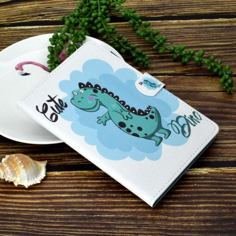 Flip Cover iPad (2025) Sød Dinosaur