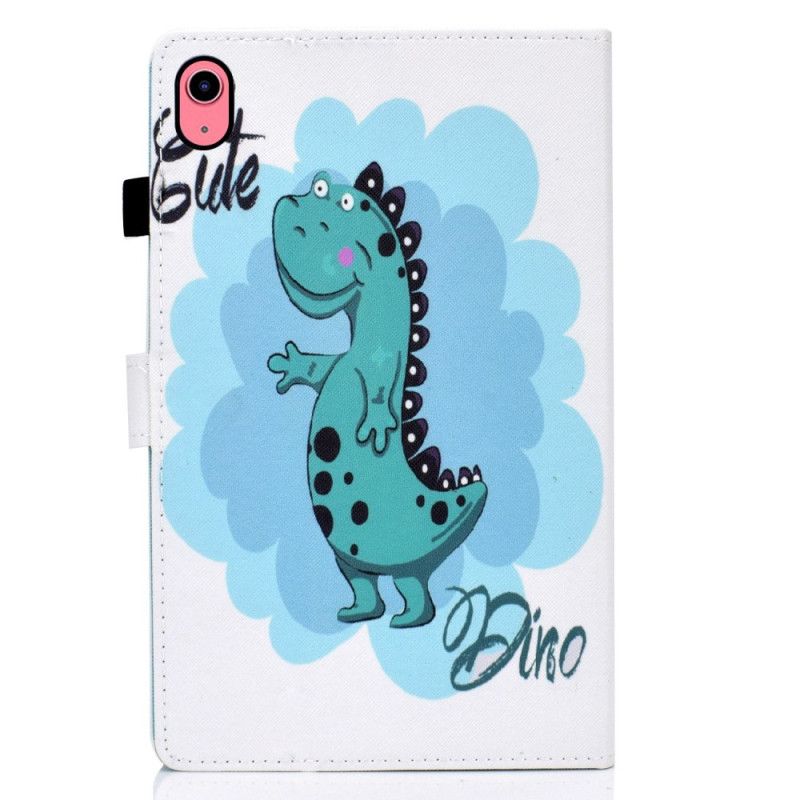 Flip Cover iPad (2025) Sød Dinosaur