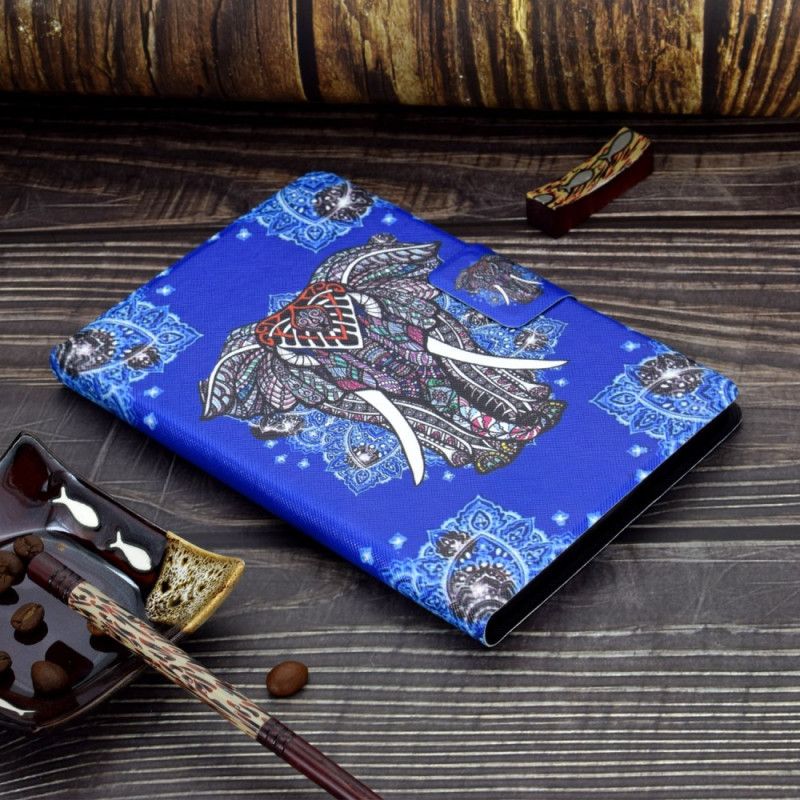 Flip Cover iPad (2025) Tribal Elefant