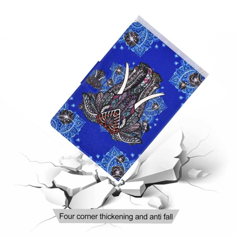 Flip Cover iPad (2025) Tribal Elefant