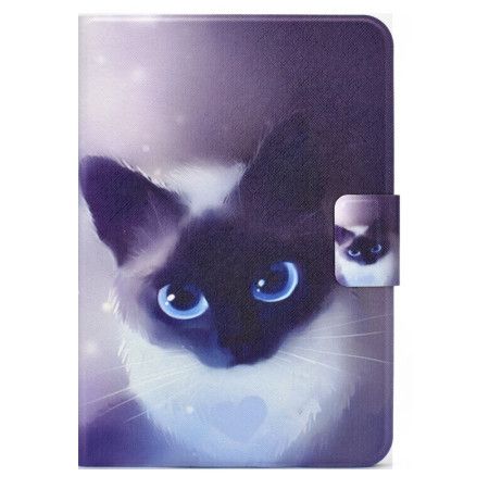 Flip Cover Til iPad (2025) Blåøjet Kat
