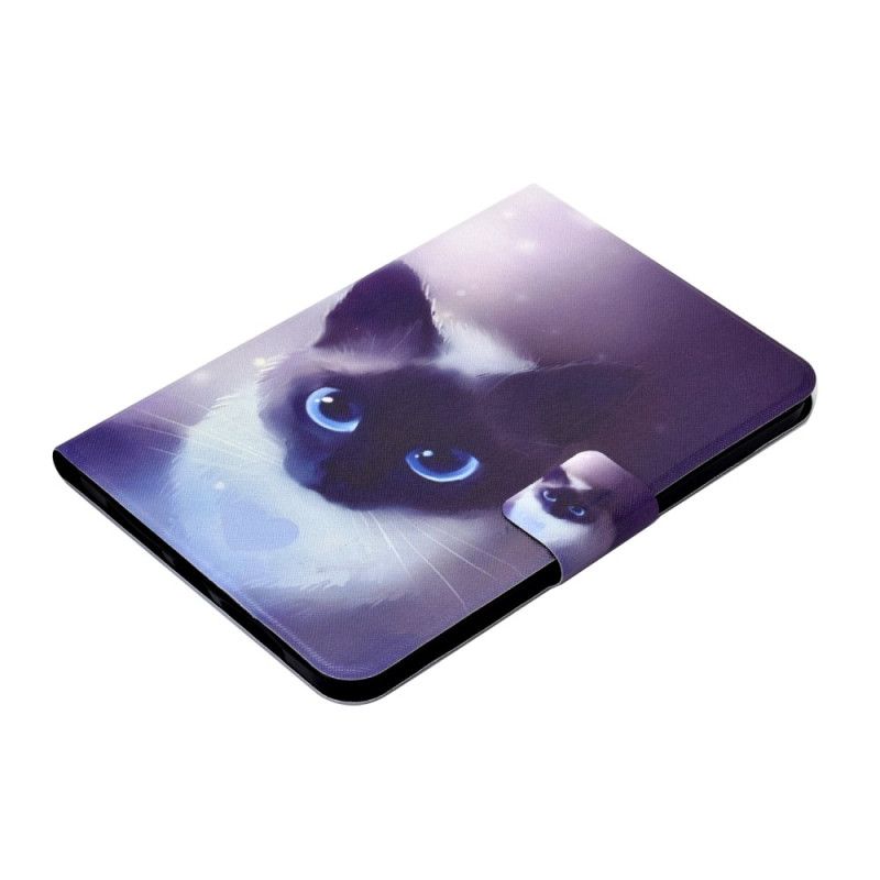 Flip Cover Til iPad (2025) Blåøjet Kat