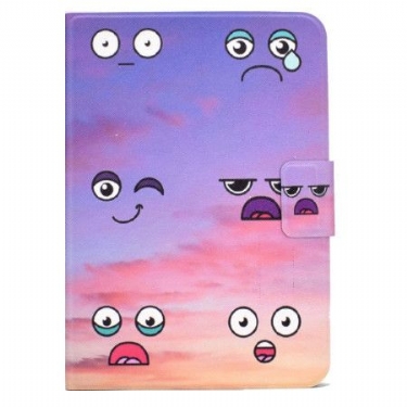Flip Cover Til iPad (2025) Sjove Ansigter