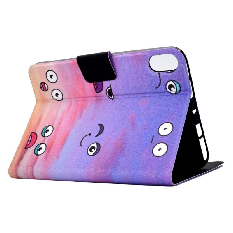 Flip Cover Til iPad (2025) Sjove Ansigter