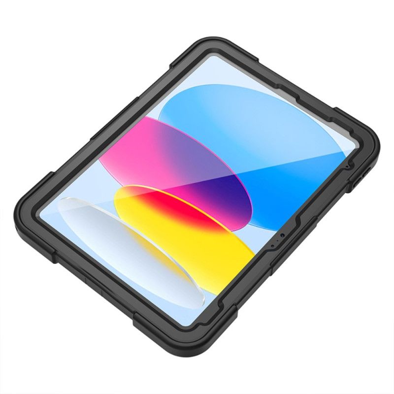 Ip68 Vandtæt Etui Til iPad (2025) / 10.9 (2022) Ip68 Vandtæt Stativ Og Snor