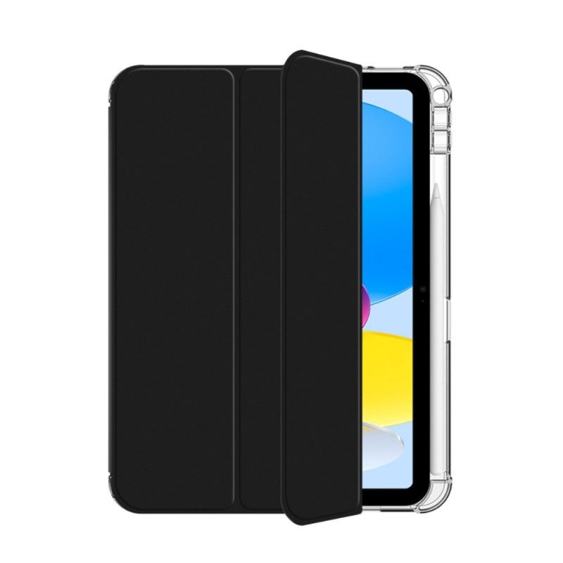 iPad (2025) Transparent Bagside Med Stylusholder