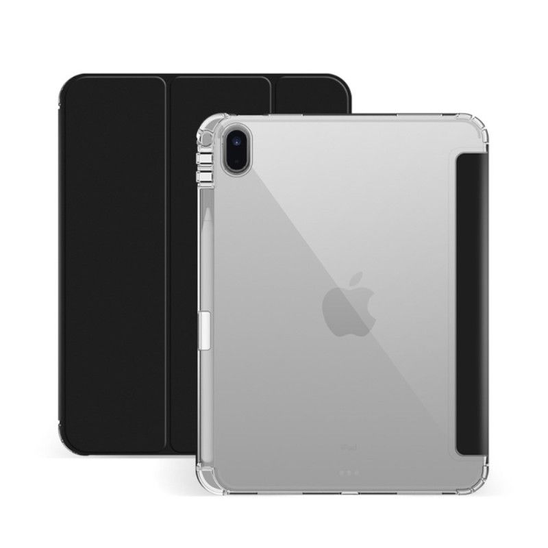 iPad (2025) Transparent Bagside Med Stylusholder