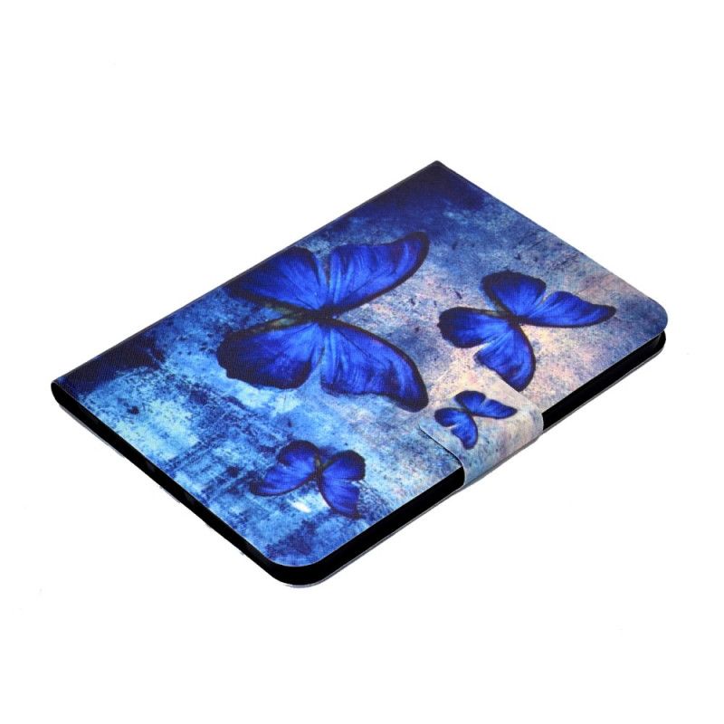 Læder Cover iPad (2025) Fantastiske Sommerfugle