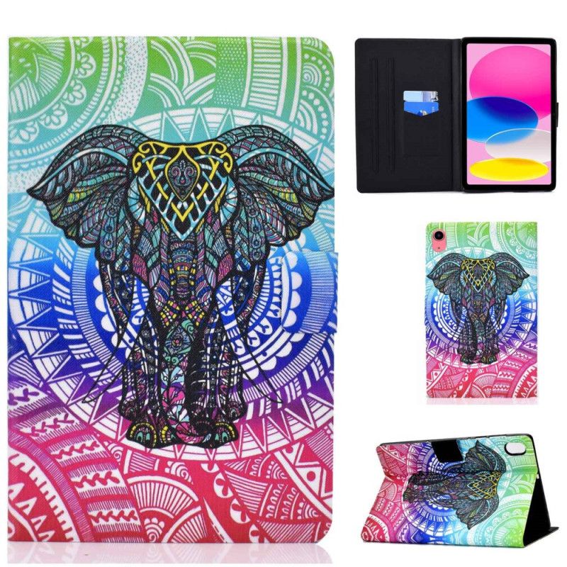Læder Cover iPad (2025) Indisk Elefant