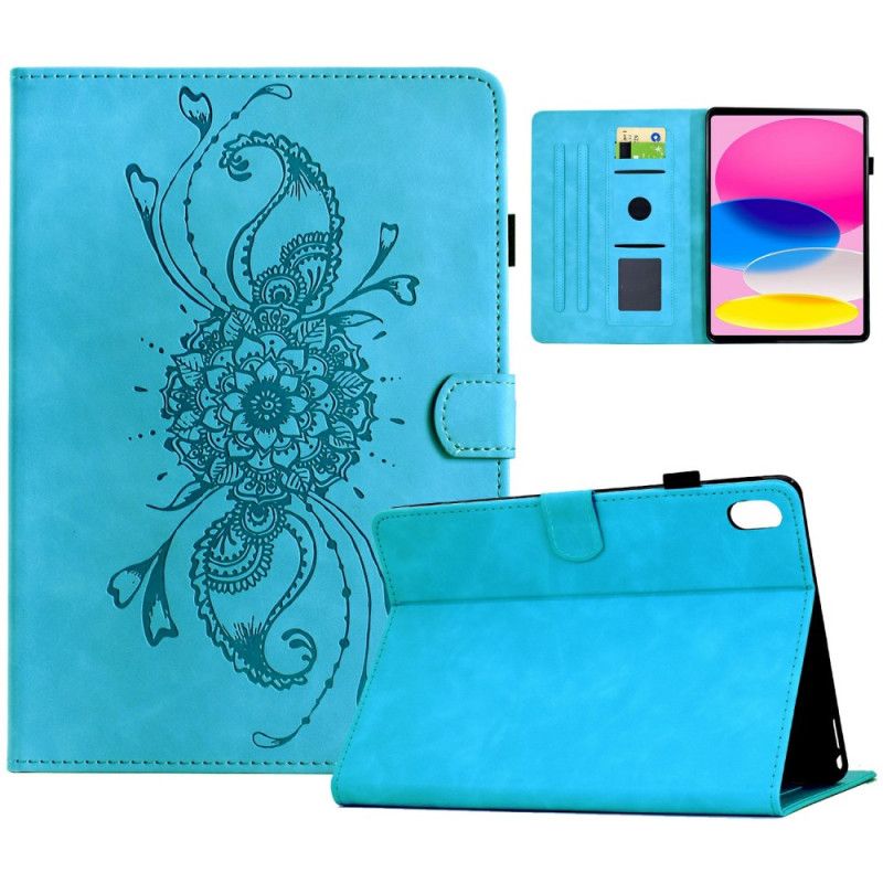 Læder Cover iPad (2025) Mandala-print