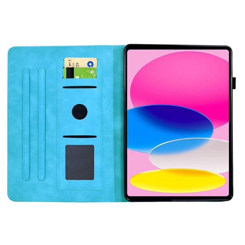 Læder Cover iPad (2025) Mandala-print