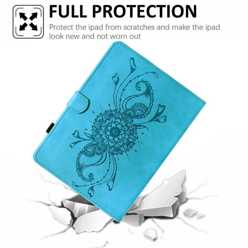 Læder Cover iPad (2025) Mandala-print