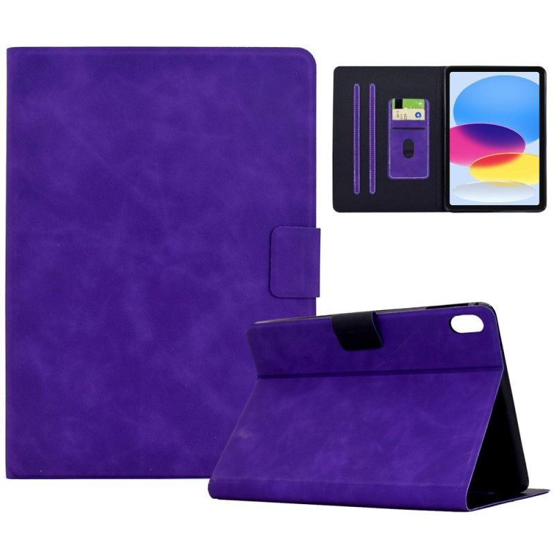 Læder Cover iPad (2025) Retro Læderlook