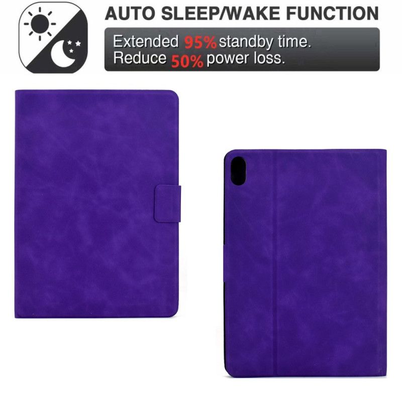 Læder Cover iPad (2025) Retro Læderlook