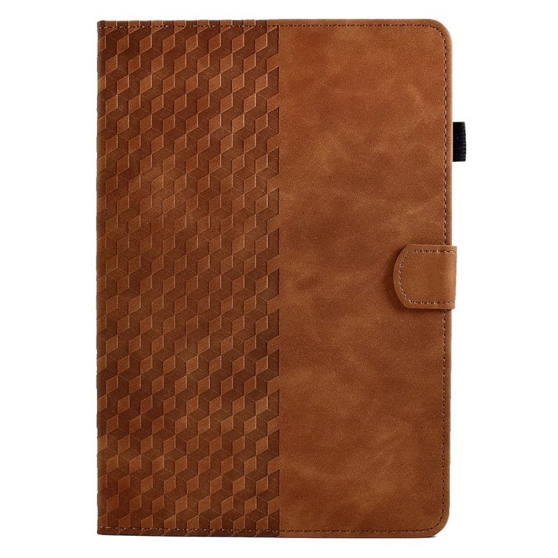 Læder Cover iPad (2025) Telefon Etui 3d-mønster