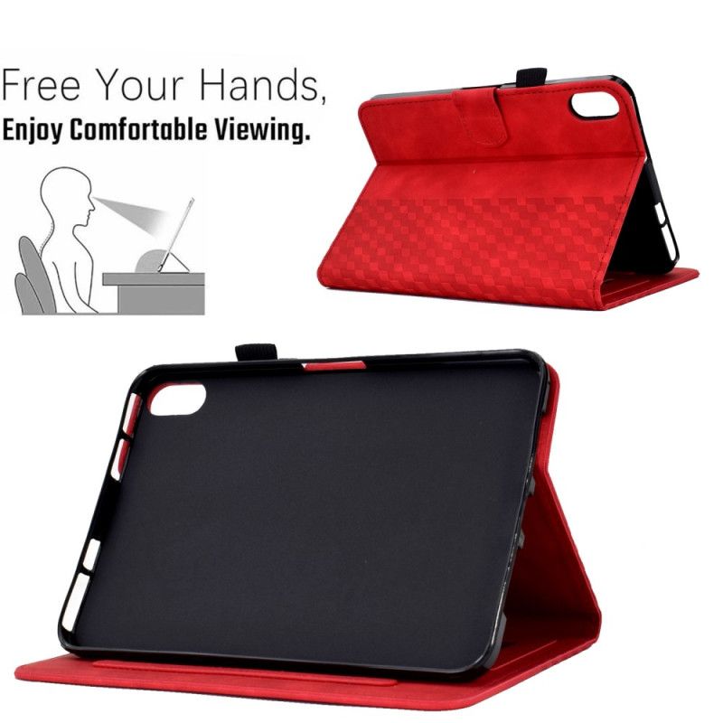 Læder Cover iPad (2025) Telefon Etui 3d-mønster
