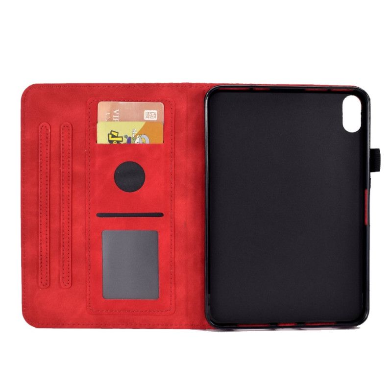 Læder Cover iPad (2025) Telefon Etui 3d-mønster