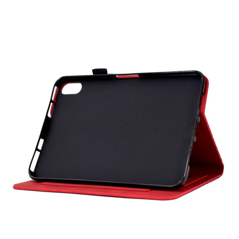 Læder Cover iPad (2025) Telefon Etui 3d-mønster