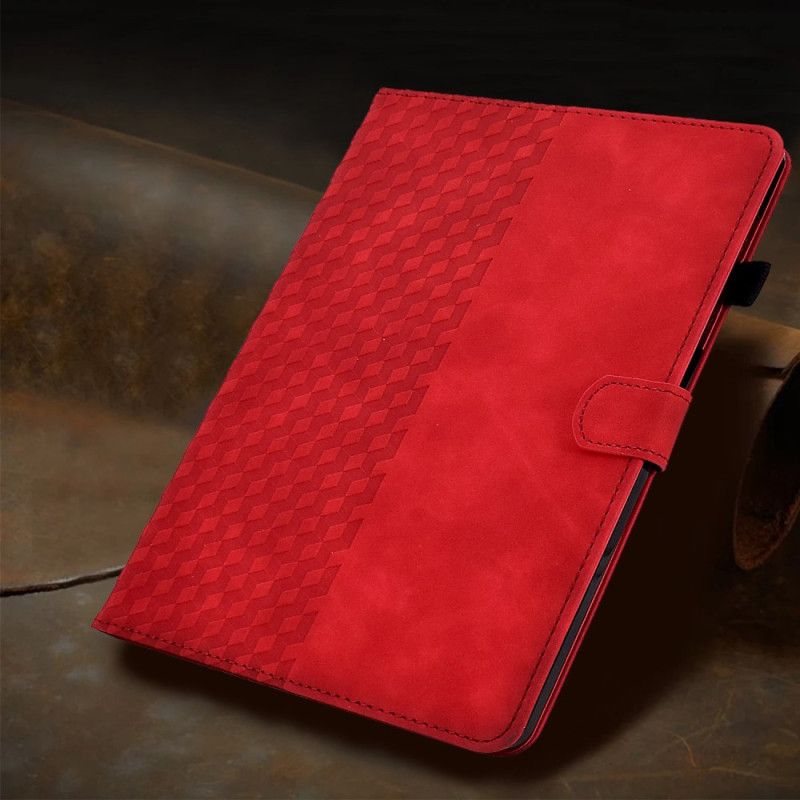 Læder Cover iPad (2025) Telefon Etui 3d-mønster