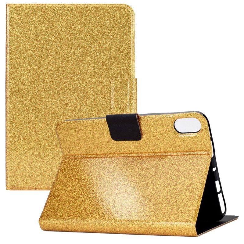 Læder Cover iPad (2025) Telefon Etui Pailletter