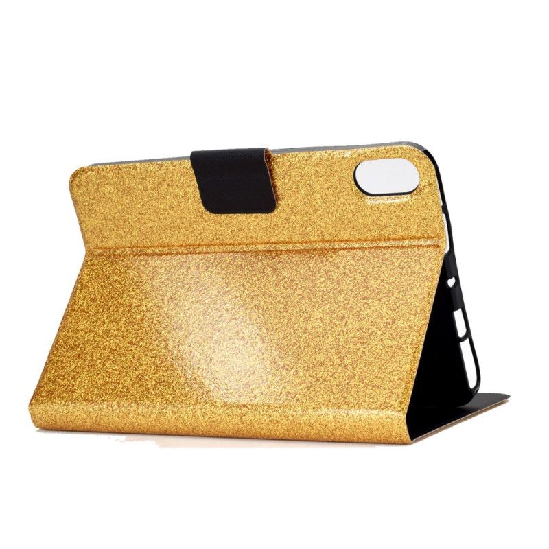 Læder Cover iPad (2025) Telefon Etui Pailletter