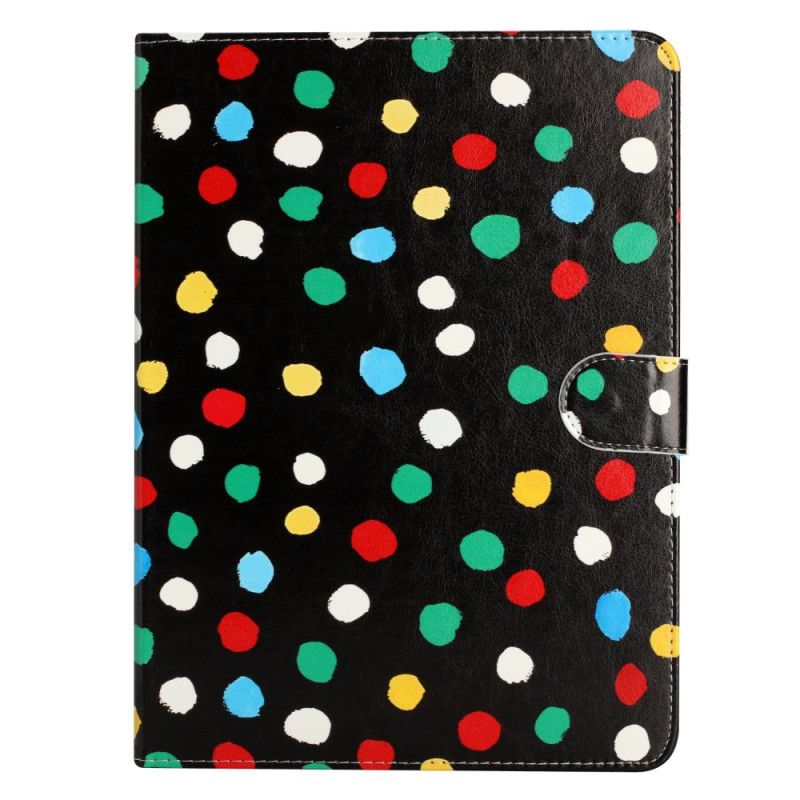 Læder Cover iPad (2025) Telefon Etui Prikker