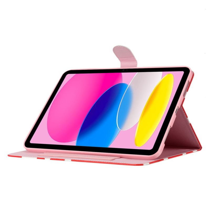 Læder Cover iPad (2025) Telefon Etui Prikker
