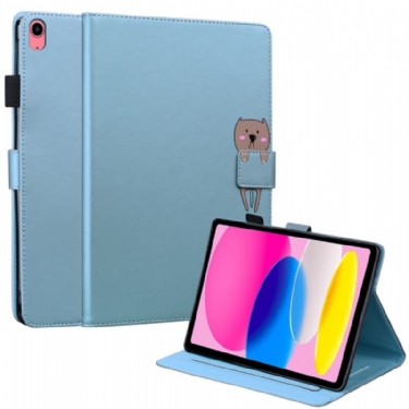 Læder Cover iPad (2025) Telefon Etui Sjov Lås