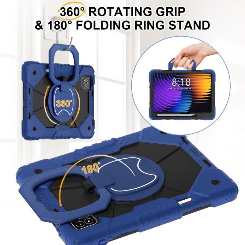 Cover Til Xiaomi Pad 7 / 7 Pro Forstærket Beskyttelse Med Ringholder