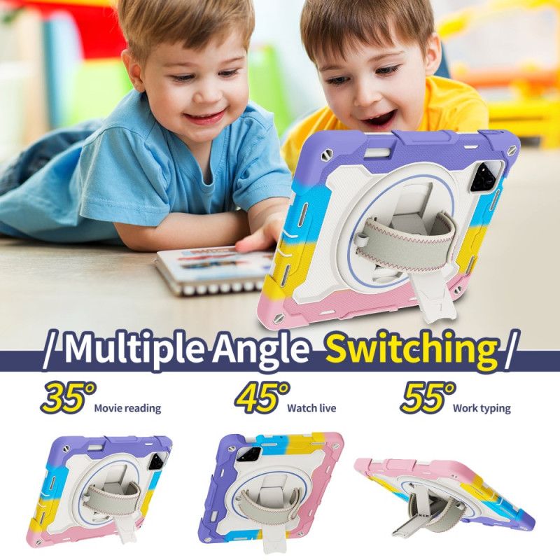 Cover Xiaomi Pad 7 / 7 Pro Ultra Modstandsdygtig Med Rem Og Stativ