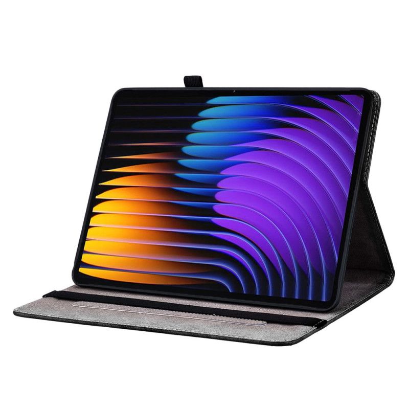 Etui Xiaomi Pad 7 / 7 Pro Blå Dekoration