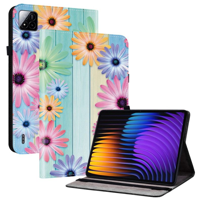 Etui Xiaomi Pad 7 / 7 Pro Farverige Solsikker