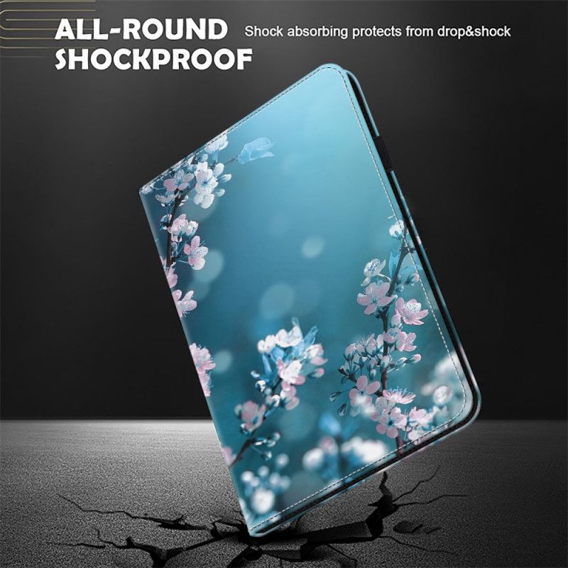 Etui Xiaomi Pad 7 / 7 Pro Ferskenblomster