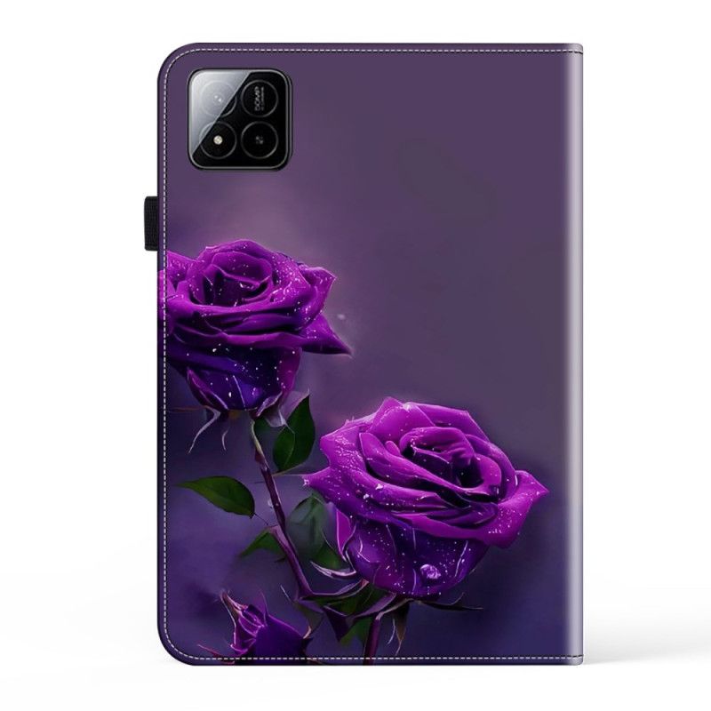 Etui Xiaomi Pad 7 / 7 Pro Lilla Roser