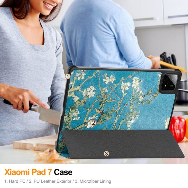 Xiaomi Pad 7 / 7 Pro Blomstermønster
