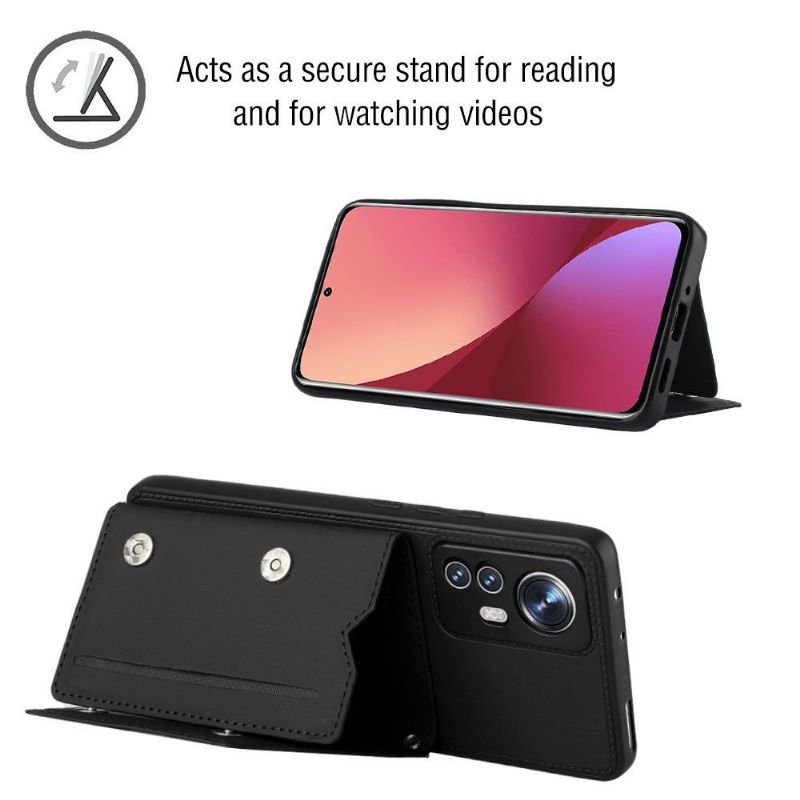 Cover Xiaomi 12 Pro Aude Strap Multirum