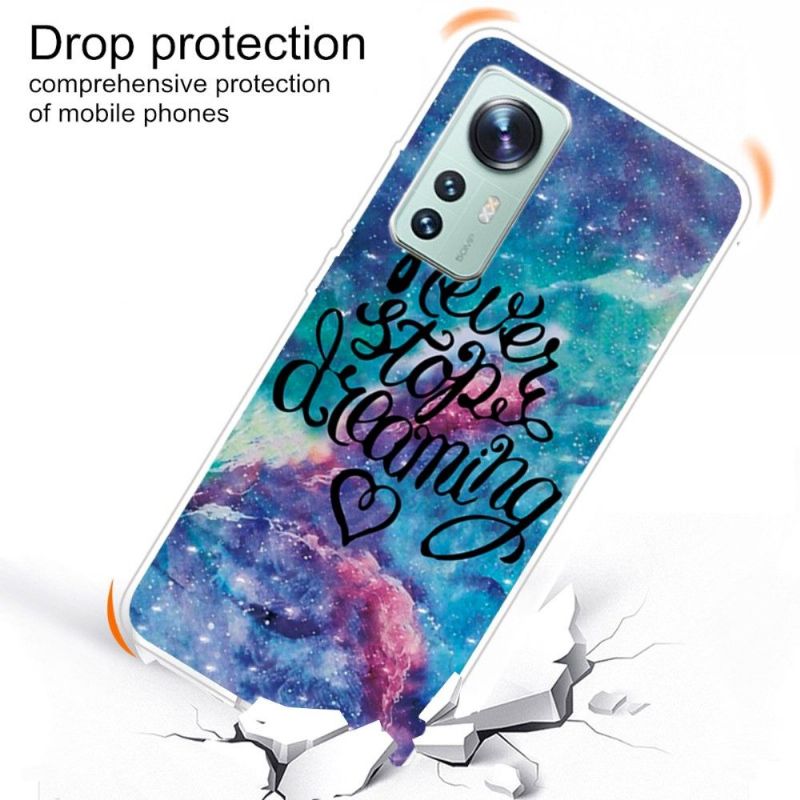 Cover Xiaomi 12 Pro Stop Aldrig Med At Drømme